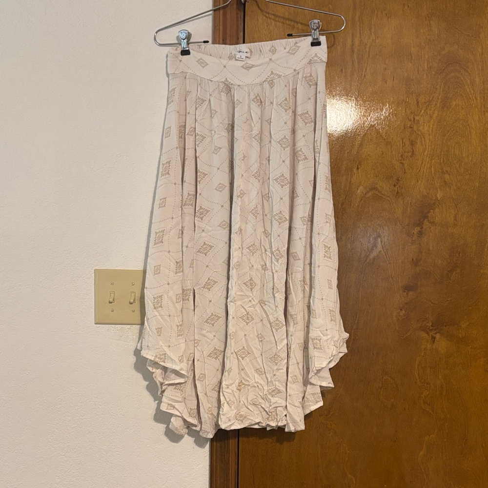 O’Neill Cream Patterned Women's Skirt